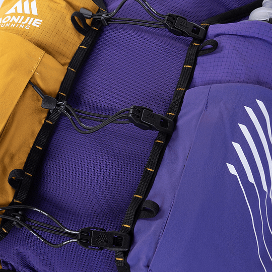 Chaleco de Hidratacion Running/Trail 10L - Purple/Golden