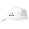 Running Cap Peaked - White
