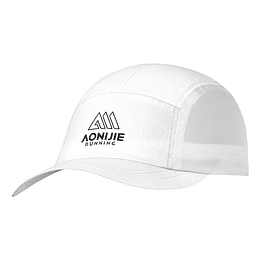 Running Cap Peaked - White