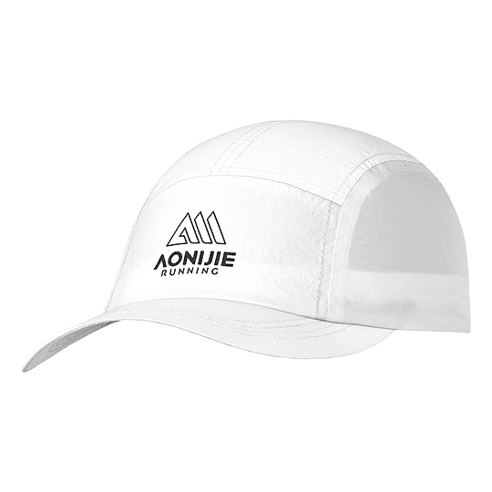 Running Cap Peaked - White
