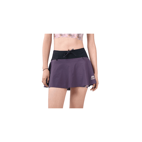 Falda Running Waist Pack Skirt - Purple