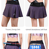 Falda Running Waist Pack Skirt - Purple