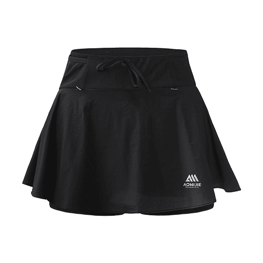 Falda Running Waist Pack Skirt - Black