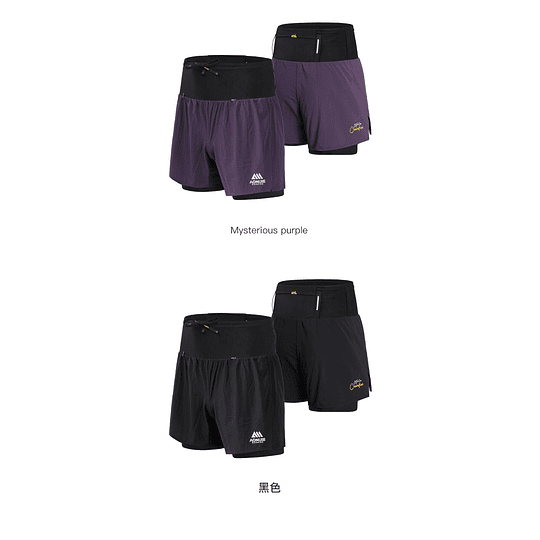 Short TR Waist Pack 2 in 1 - Black