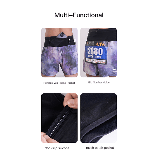 Short TR Waist Pack 2 in 1 - Black