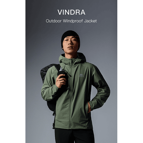 Chaqueta Outdoor WINDPROOF Men - Black