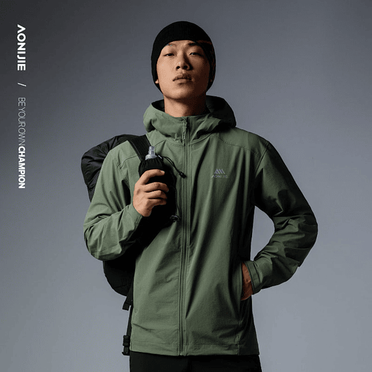 Chaqueta Outdoor WINDPROOF Men - Black