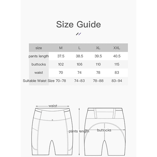 Short Running Compresion UNISEX - Black