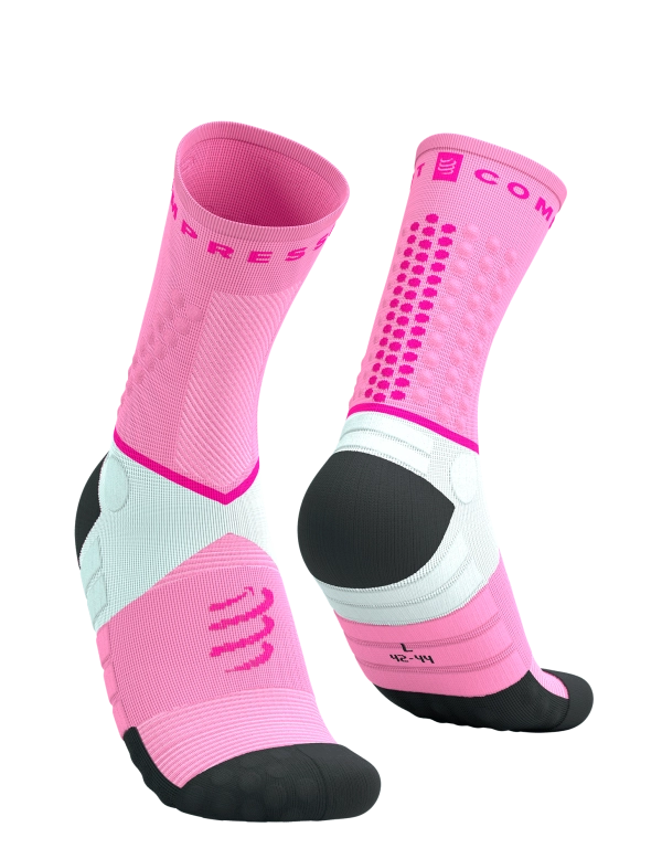 Ultra Trail Socks V2.0 - Begonia/Neon Pink