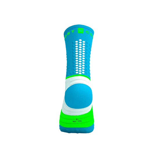 Ultra Trail Socks V2.NORSE BLUE/NEON GREEN
