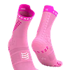 Pro Racing Socks v4.0 Trail - BEGONIA/NEON PINK