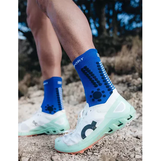 Pro Racing Socks v4.0 Trail - DAZZ BLUE/BLUES
