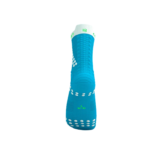 Pro Racing Socks v4.0 Trail - NORSE BLUE/NEON GREEN