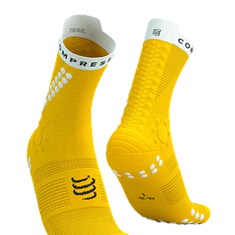 Pro Racing Socks v4.0 Trail - LEMON/WHITE
