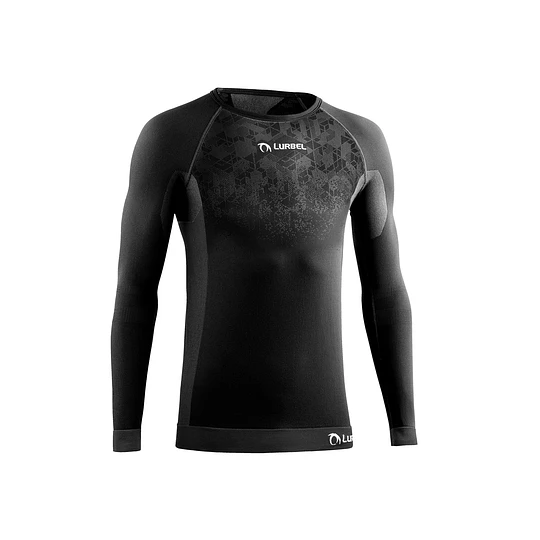 Polera Termoreguladora Win Long Sleeves Black & Dark Grey 