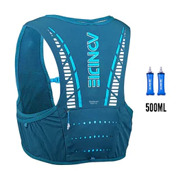 Chaleco de Hidratación Gale 5L Navy/Blue + 2 Soft Flask 500 ml