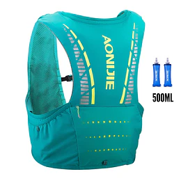 Chaleco de Hidratación Gale 5L Turquesa + 2 Soft flask 500 ml