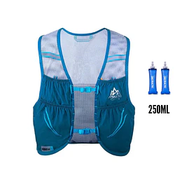 Chaleco de Hidratación 2.5L Gale Navy/Blue + 2 Soft Flask 250 ml