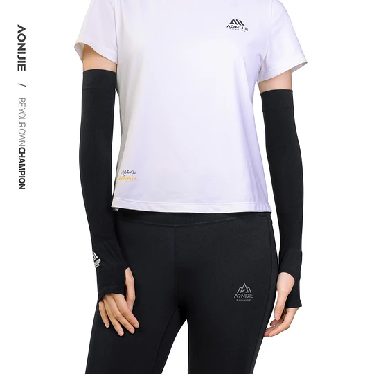 Mangas Unisex Protección rayos UV - Black