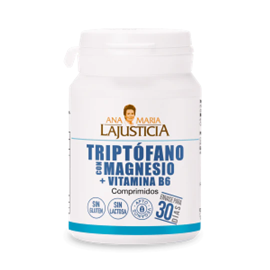 TRIPTÓFANO CON MAGNESIO + VITAMINA B6 (60 comprimidos)