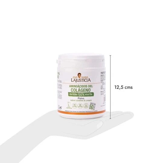 AMINOÁCIDOS DEL COLÁGENO (350 gramos) – Polvo Sabor cookies and cream – Ana Maria Lajusticia