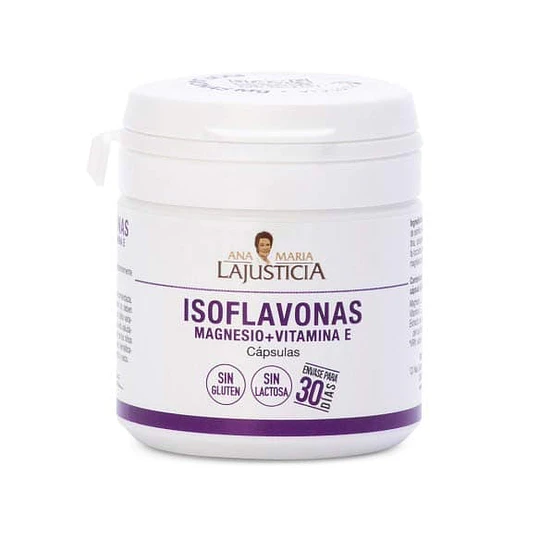 ISOFLAVONAS C/MAGNESIO Y VITAMINA E Cápsulas I 30 días I Ana María La Justicia