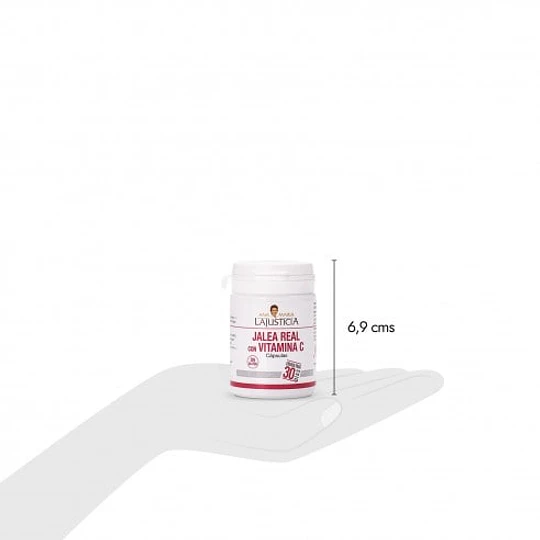 JALEA REAL CON VITAMINA C I 60 cap. I Ana Maria Lajusticia