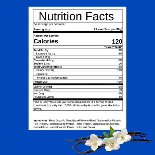 Proteína vegetal (24 porciones) – HAMMER NUTRITION