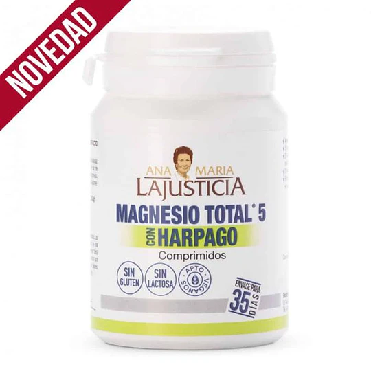 MAGNESIO TOTAL 5 CON HARPAGO (70 comp.) – Ana Maria Lajusticia