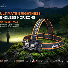 Linterna Frontal Fenix HM65R V2.0