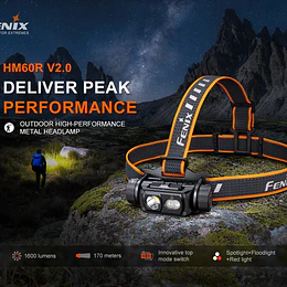 Linterna Frontal Fenix HM60R V2.0