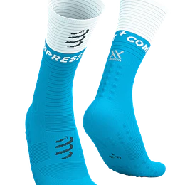 Mid Compression Socks V2.0 - Norse Blue/White