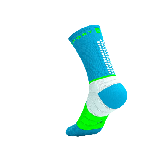 Ultra Trail Socks V2.0 Norse - Blue/Neon Green