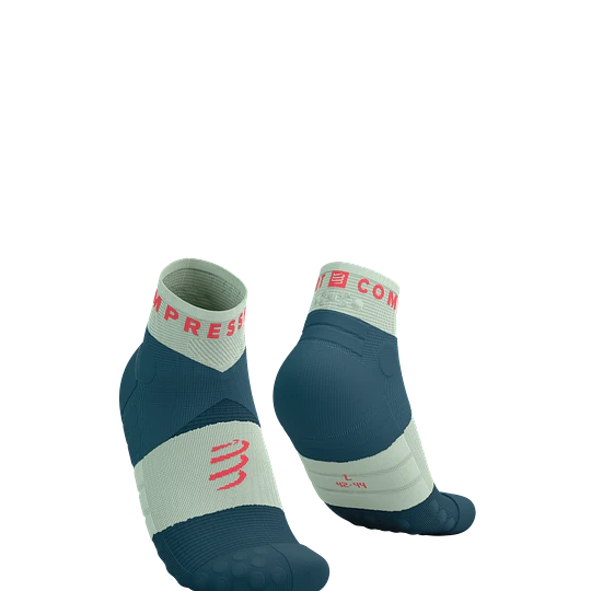 Ultra Trail Low Socks - Stargazer/Aqua/Fluo Red