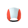 5 Panel Cap Star - White/Tigerlily
