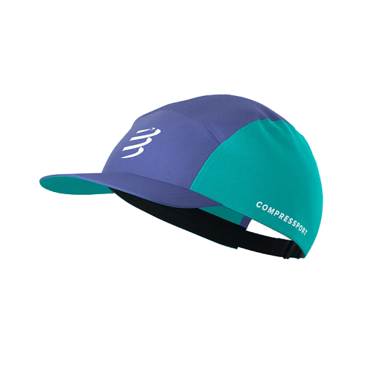 5 Panel Cap - Orient Blue/Pool Blue