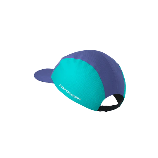 5 Panel Cap - Orient Blue/Pool Blue