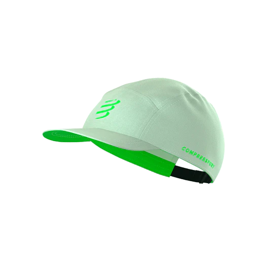 5 Panel Cap - Lime