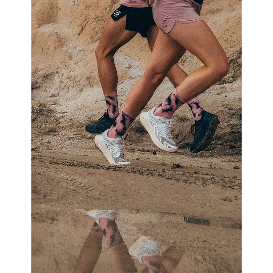 Pro Racing Socks V4.0 Run High - Eat My Dust! Zephyr Tie Dye