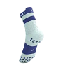 Pro Racing Socks V4.0 Run High - Star White/Orient Blue