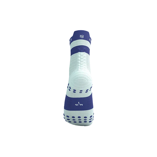 Pro Racing Socks V4.0 Run High - Star White/Orient Blue
