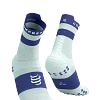 Pro Racing Socks V4.0 Run High - Star White/Orient Blue