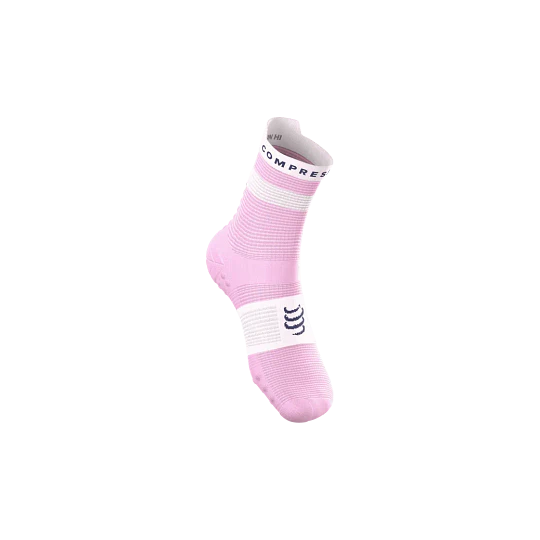 Pro Racing Socks V4.0 Run High - Orchid/White