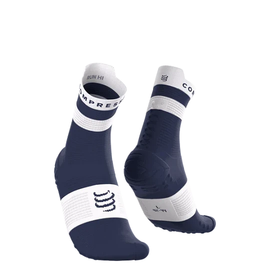 Pro Racing Socks V4.0 Run High - Peacoat/White