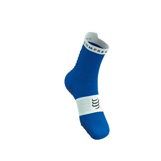 Pro Racing Socks V4.0 Run High - Princess Blue/White