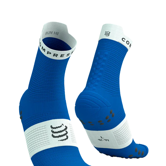 Pro Racing Socks V4.0 Run High - Princess Blue/White