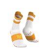 Pro Racing Socks V4.0 Run High - White/Sunflower