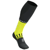 Full Socks Winter Run - Black/Safe Yellow