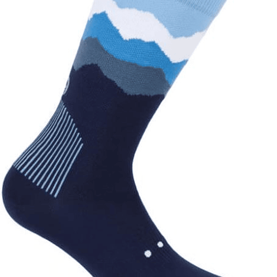 Socks Les Alpes Blue