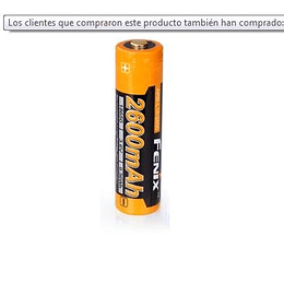 Batería  de 2600 mAh modelo 18650﻿ - Fenix